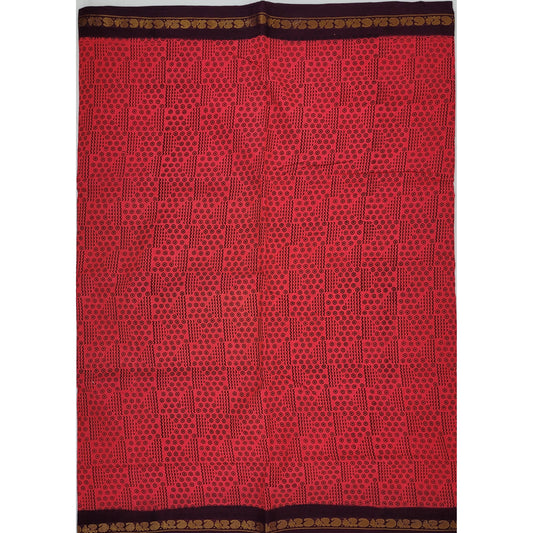 Sungudi cotton saree - Vinshika