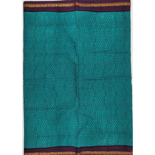 Sungudi cotton saree - Vinshika