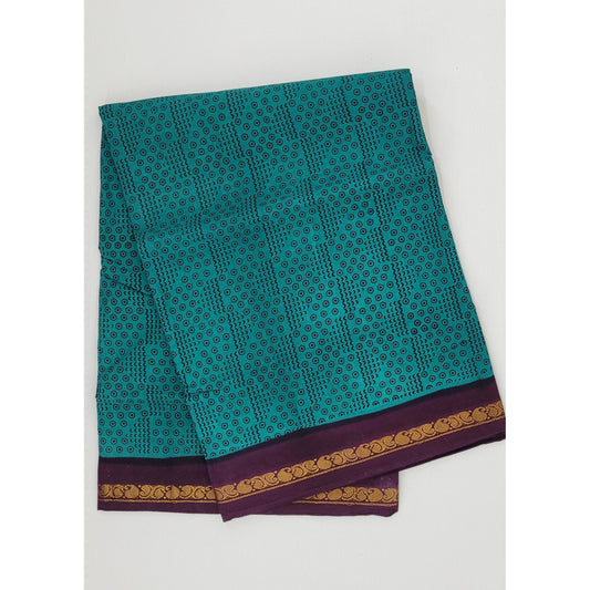 Sungudi cotton saree - Vinshika