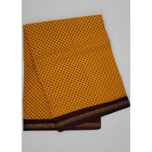Sungudi cotton saree - Vinshika