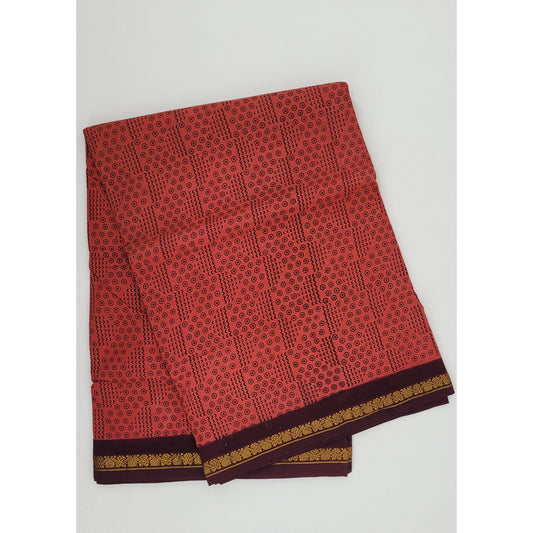 Sungudi cotton saree - Vinshika